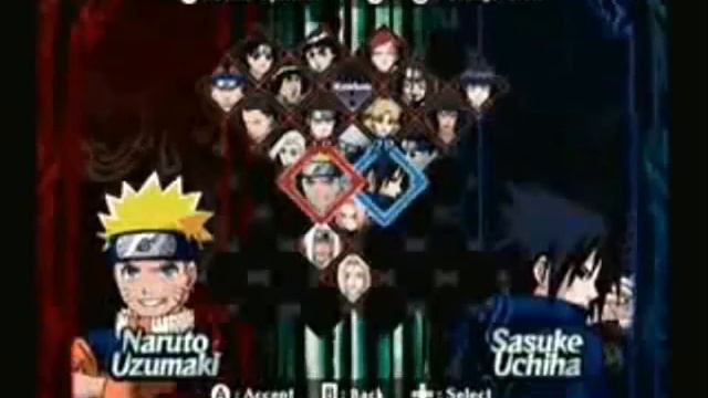 Naruto Clash Of Ninja Revolution 2:Starting Characters смотреть онлайн