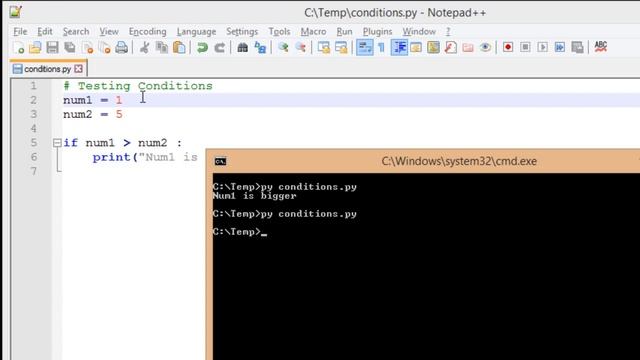 Python - Intro to If Statements (Conditional Statements) смотреть онлайн