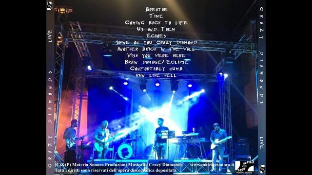 Echoes - Crazy Diamonds Tribute LIVE IN FILIPPA 09-08-2018 смотреть онлайн