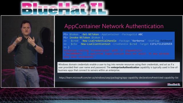 BlueHat IL 2023 - James Forshaw - Windows Authentication смотреть онлайн