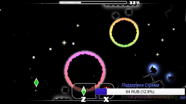 Девушка проходит реквесты в GD смотреть онлайн