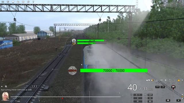 ПРОВЕРКА РАБОТОСПОСОБНОСТИ ТЕПЛОВОЗАTrainz Railroad Simulator 2019 25 01 2019 11 12 08 смотреть онлайн
