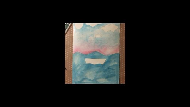 |РИСУЕМ КОРАБЛИК| Как нарисовать корабль без помощи мамы и папы. Урок рисования для детей смотреть онлайн