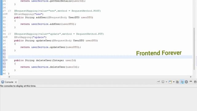 Delete Mapping Using Postman In | Spring Boot Project | смотреть онлайн
