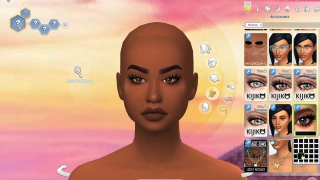 The Sims 4: Curly Hair + CC LINKS