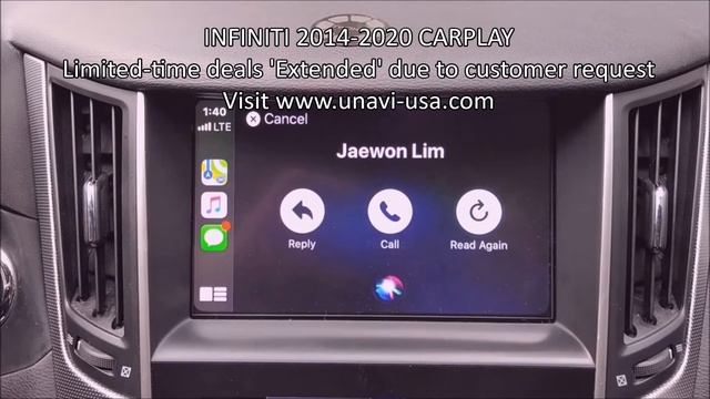 St.Patrick's Day Sale : Siri Voice Controls on InfinitiQ50 OEM-integrated AppleCarPlay when drivin смотреть онлайн