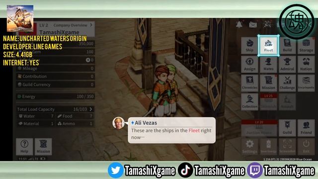 Uncharted Waters Origin - Android Gameplay смотреть онлайн