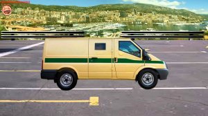 Мультик про машинки. Конструктор собираем Инкасаторскую машинку. Мультфильм для маленьких зрителей