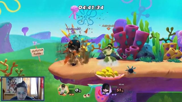 Nickelodeon All-Star Brawl KEEPS CRASHING!-Stream Highlights смотреть онлайн