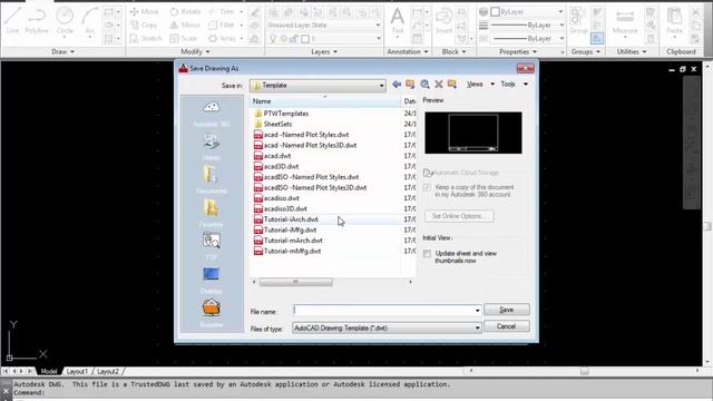 4 6 Save Your Completed Border and Title Block as a Drawing Template MCAD смотреть онлайн