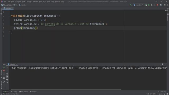 dart 3 la concaténation, la méthode lenght et méthode contains смотреть онлайн