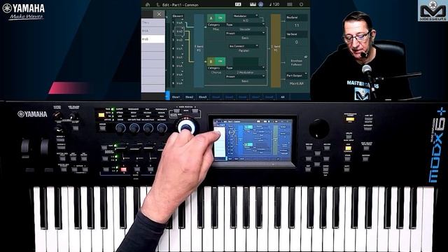 Yamaha MODX+ Basics |Vocoder with microphone (English with subtitles) смотреть онлайн