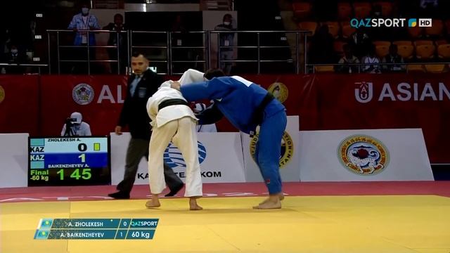 Дзюдо. Азия Кубогы. Алматы. 60 кг. Аян Байкенжеев (Қазақстан) - жеңімпаз смотреть онлайн