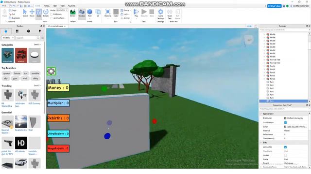 Как Сделать Невидимый Блок В Роблокс Студиос | Roblox Studio #1 смотреть онлайн
