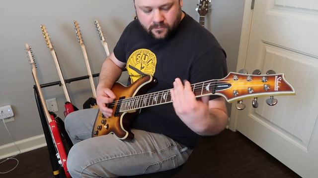 Schecter Omen 6 Extreme Review and Demo | Seymour Duncan Distortion and Invader Mod смотреть онлайн