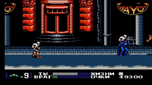 Game.Batman Returns / Бэтмен возвращается (прохождение) (god mod) NES смотреть онлайн