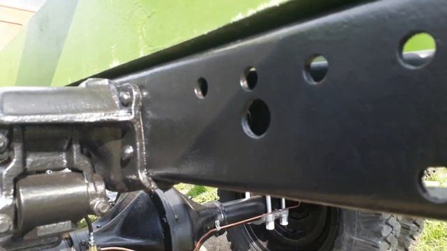 ГАЗ 51 1964 г.в. Реставрация рамы, покраска заднего моста. 2018г. смотреть онлайн