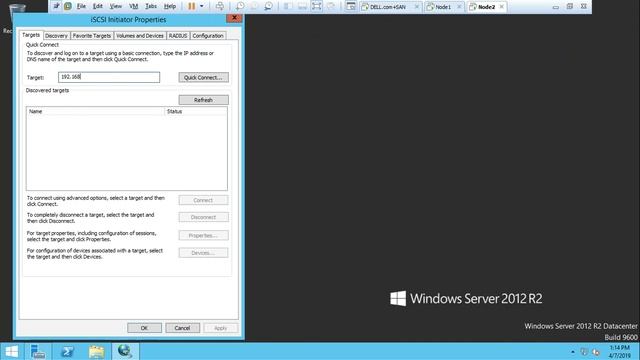 Failover clustering using 2 Nodes with File server (HA) смотреть онлайн