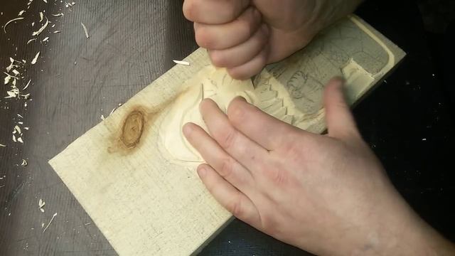 Нафаня Как сделать оберег своими руками Резьба Wood carving смотреть онлайн