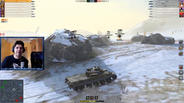 WoT Blitz - Угарный БОЙ ЭТО НА ГАЙД ● Танк STB 1 раскидывает как щенков - World of Tanks Blitz(WoTB смотреть онлайн