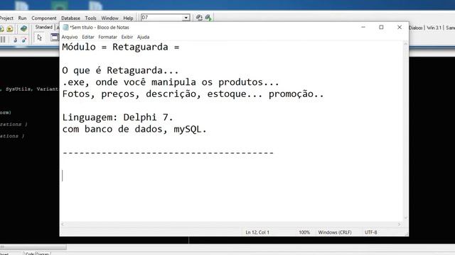 Introdução Retaguarda - Delphi FMX #ProjetoFMX смотреть онлайн