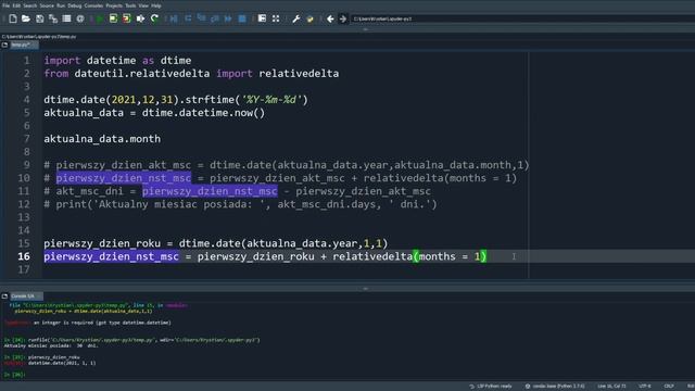 Python - prosta analityka (dataframe, datetime, pętla) смотреть онлайн