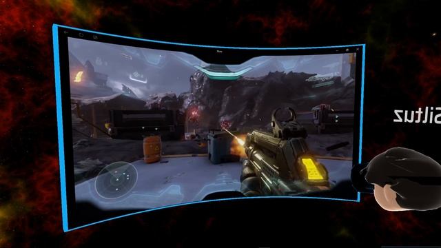 Playing xbox one games on your HTC Vive смотреть онлайн