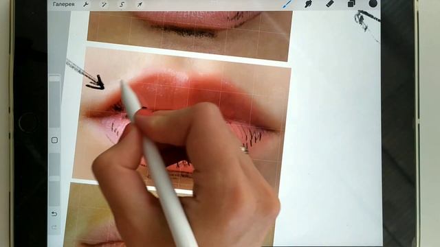 УРОКИ РИСОВАНИЯ | Как нарисовать губы простым способом смотреть онлайн