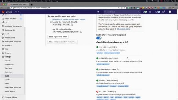 GitLab CI/CD часть 1