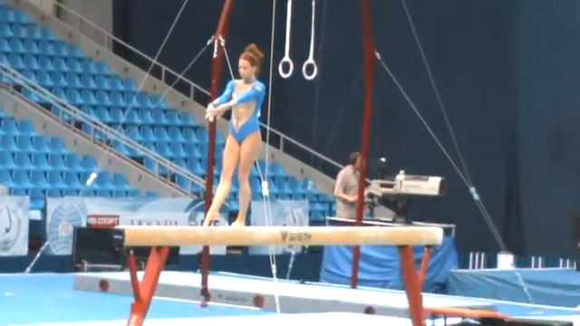 ERCEG Tina Beam Q World Stars FIG World Cup Moscow смотреть онлайн