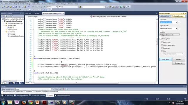 OpenCV Tutorials: Multiple Object Tracking in Real Time (2/3) смотреть онлайн