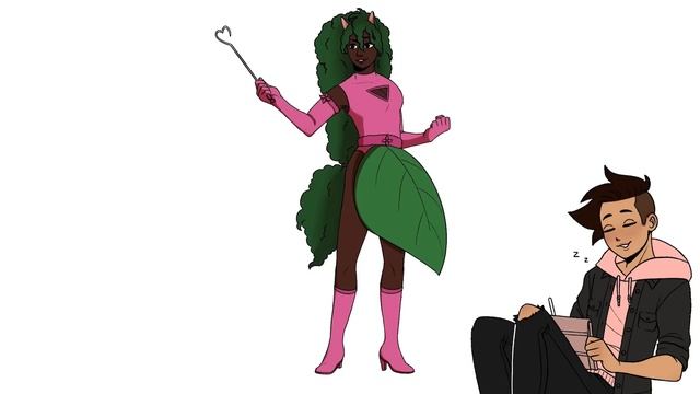 Magical Girl Art Telephone; Everyone Forgets Her Design Edition