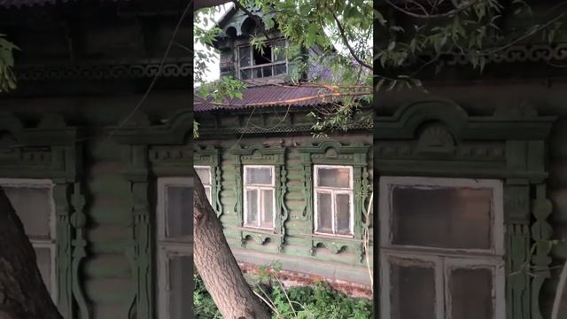 Заброшенный дом с резными наличниками. Балашиха смотреть онлайн
