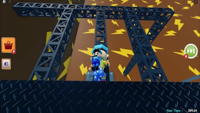 Roblox Escape GRIMACE And BANANA CAT OBBY смотреть онлайн