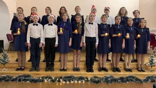 Рождественская ночь. Музыка Ведерникова сл. Денисовой смотреть онлайн