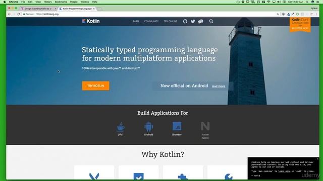 Learn Kotlin and build 2 basic android apps from scratch : Kotlin - Face to Face смотреть онлайн