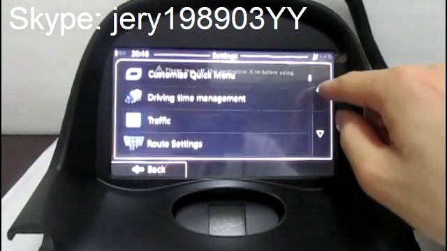 Ouchuangbo S100 Peugoet 206 IGO map GPS navigation support WIFI DVR смотреть онлайн