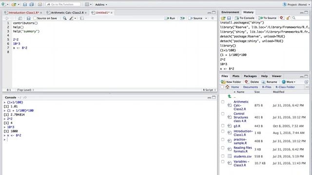 R Language Installation and starting with R смотреть онлайн