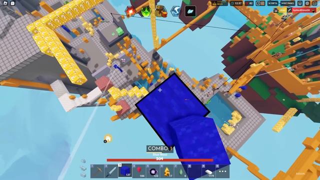 Enchanted Hannah Vs 50 Hannahs (Roblox Bedwars)