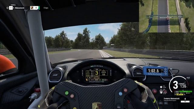 Assetto Corsa Competizione - Porsche Cayman GT4 @ Hungaroring (Agressive Setup) смотреть онлайн
