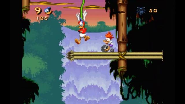 Super Nintendo (Snes) 16-bit Donald Duck Cold Shadow Level 5 The Test Of Duckhood (Испытание на Рыц)