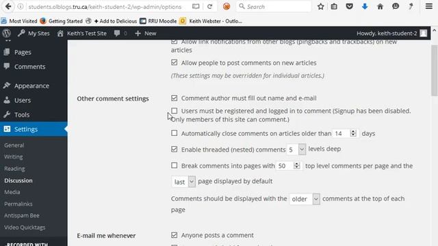 WordPress: Settings смотреть онлайн
