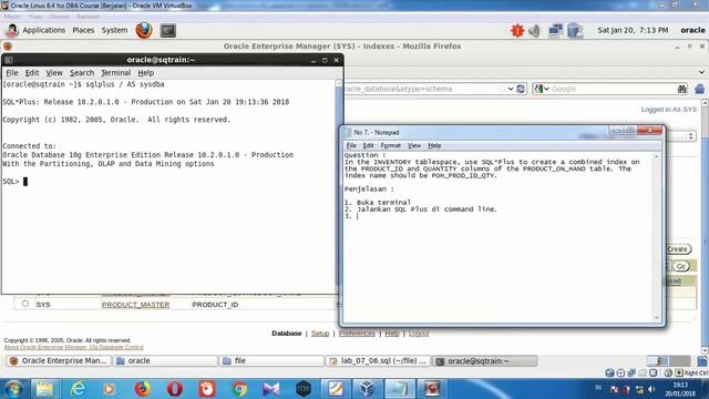 Managing Schema Object On Database Oracle 10g смотреть онлайн