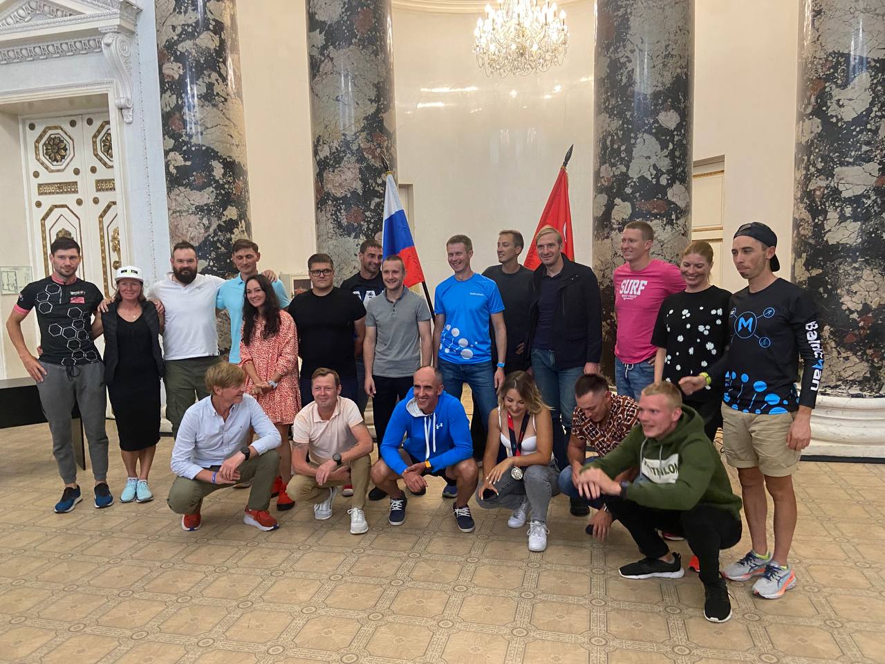 Церемония награждения финишеров BalticMan Ultra Triathlon