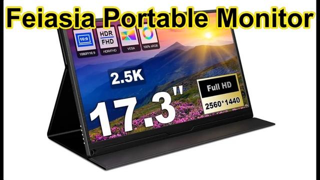 Feiasia 2.5K Portable Monitor : Highlight Features смотреть онлайн