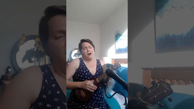 On A Slow Boat To China! Ukulele cover with chords - Ella Fitzgerald - Rosemary Clooney - Joni Jame смотреть онлайн