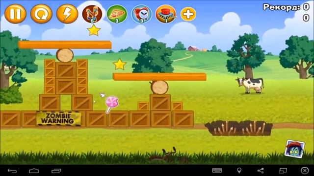 Мультик игра Семейка зомби - прохождение игры часть1 смотреть онлайн