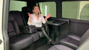 Volkswagen Caravelle - перетяжка салона, покраска пластиковых элементов салона, коврики, мультимедиа