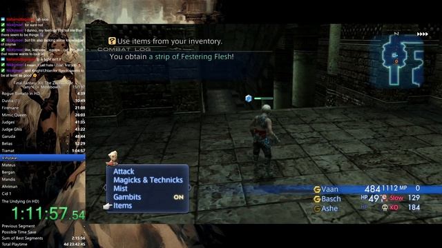 Final Fantasy XII: The Zodiac Age any% [WR] Speedrun in 2:19:18 (WR as of 4th of october 2020) смотреть онлайн