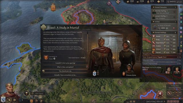 Crusader Kings 3 Tours & Tournaments Part 55 Carolingians Roleplay, Slow Play смотреть онлайн